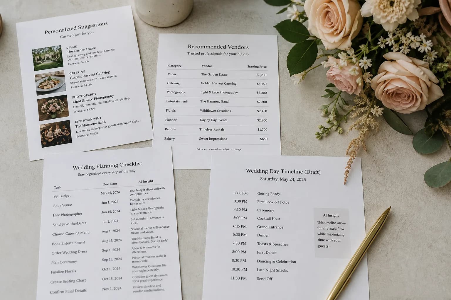 AI Powered Wedding Planner App Development
