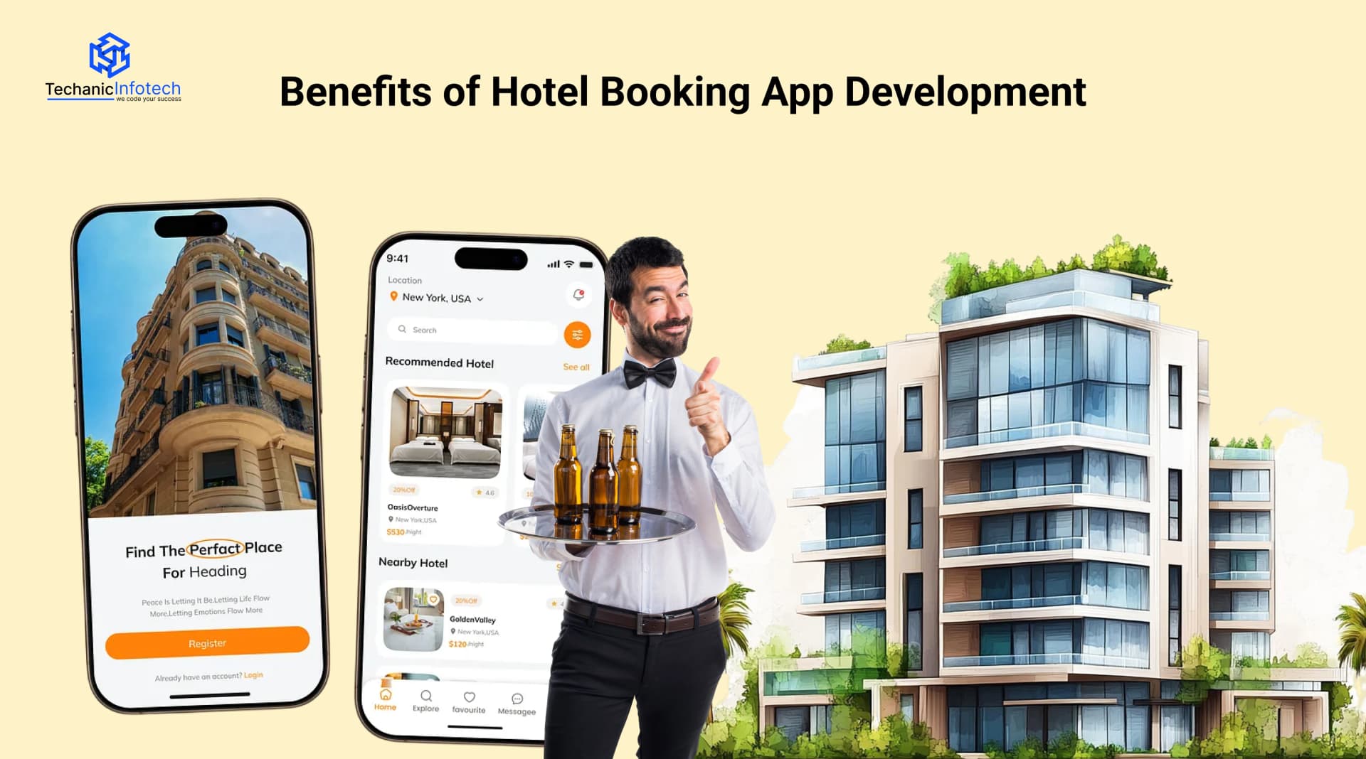 Benefits of hotel booking apps