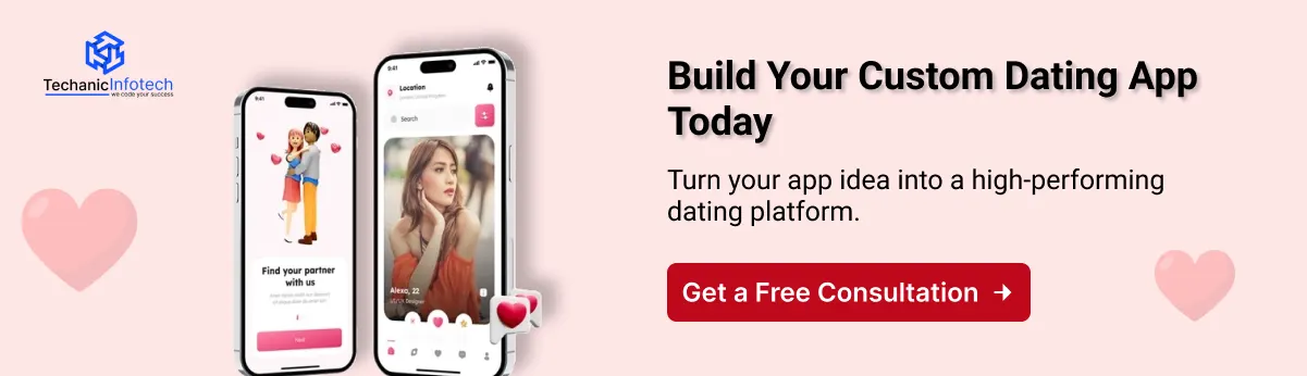 Create a Dating App CTA