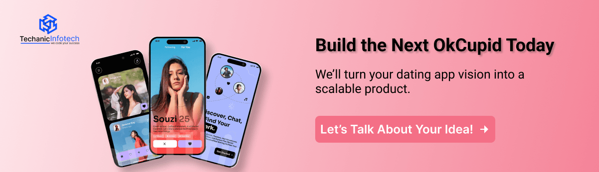 Develop an App Like OkCupid CTA