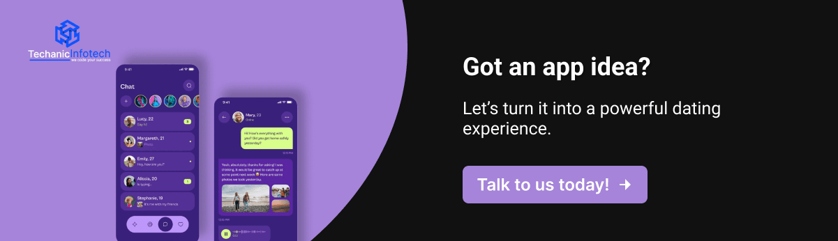 develop a Dating App CTA