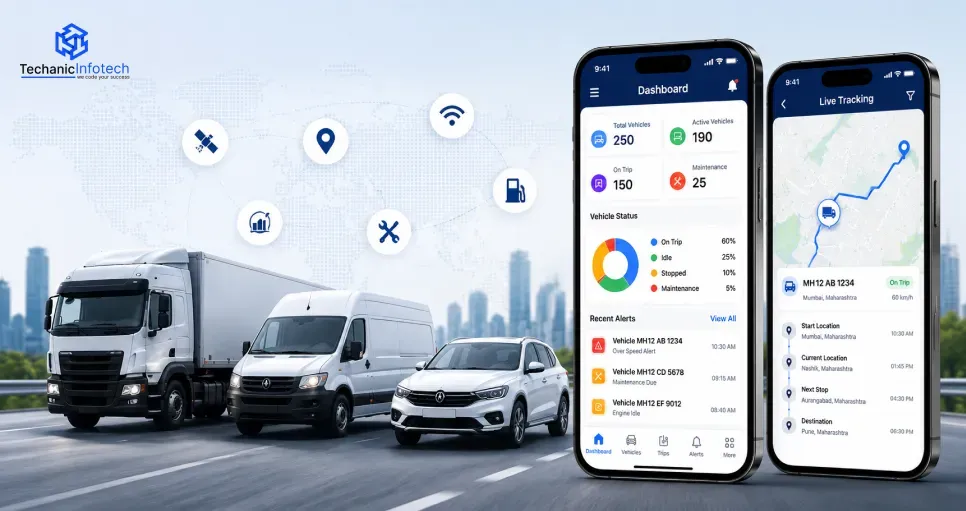 Fleet Management App Development: Features, Cost, and Benefits