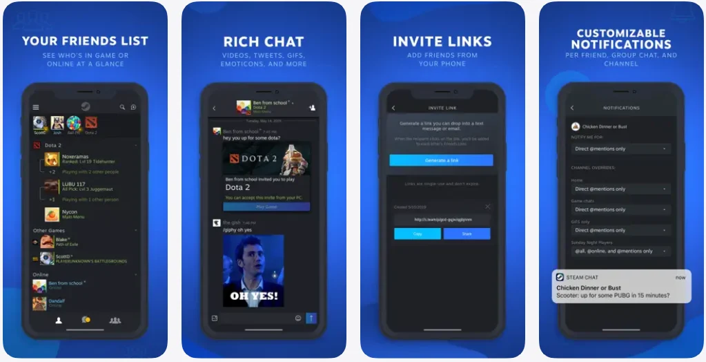 Steam Chat a Discord Alternatives