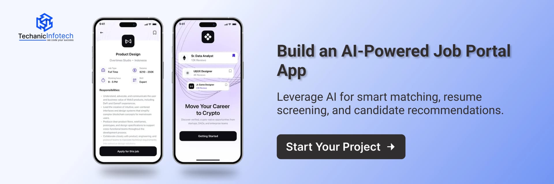 Build AI Powered Job Portals CTA