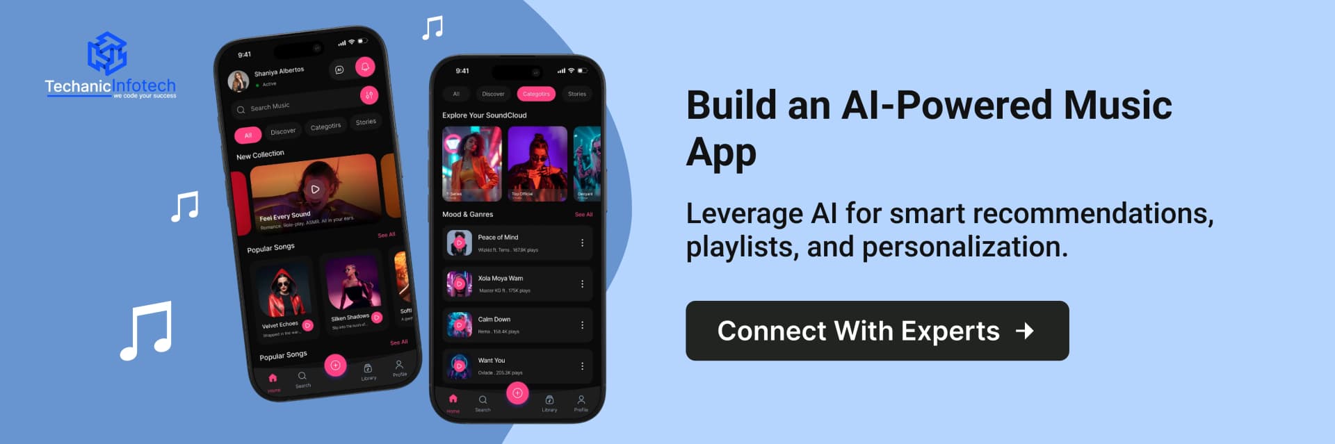 Build an AI Music App CTA