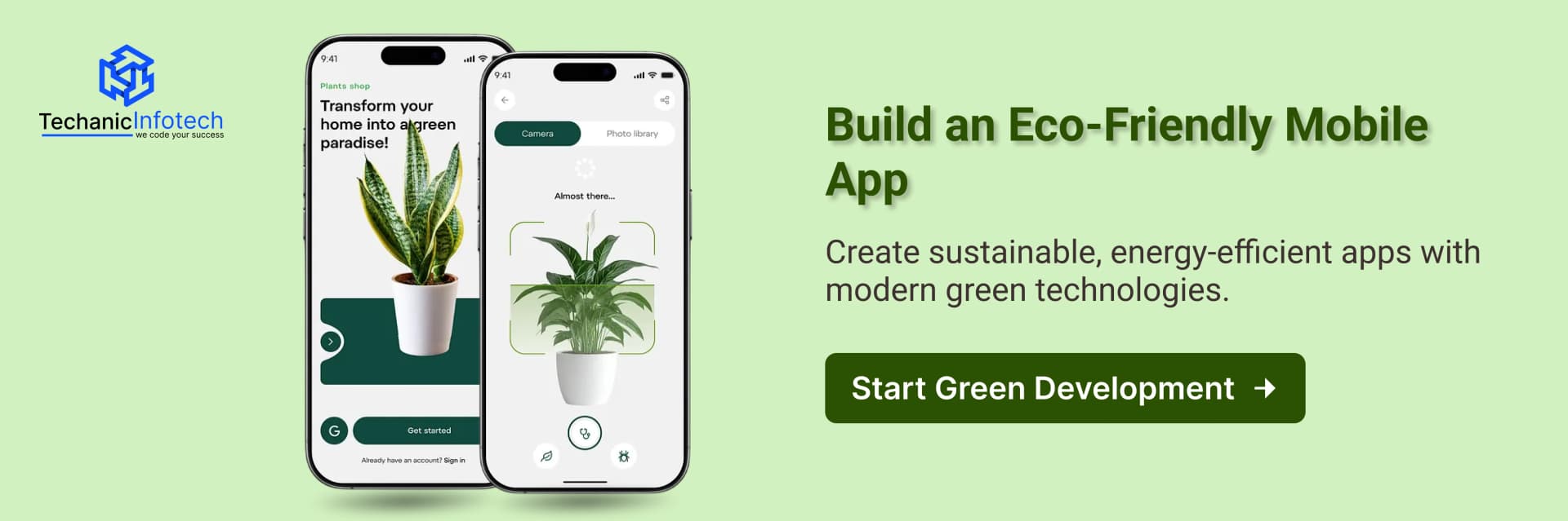 Buila a Green App CTA