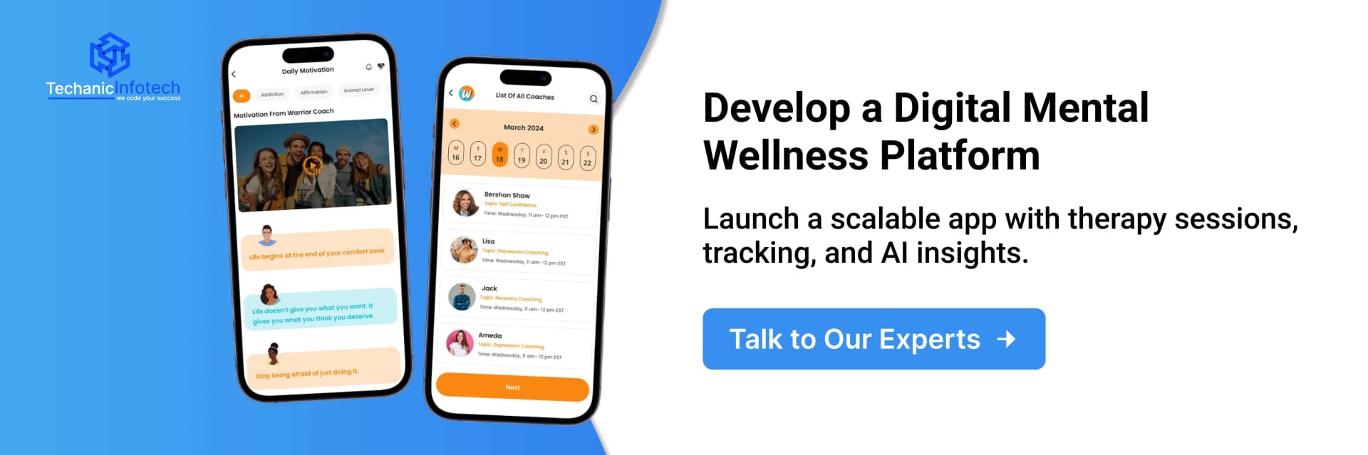 Develop a Mental Health App CTA