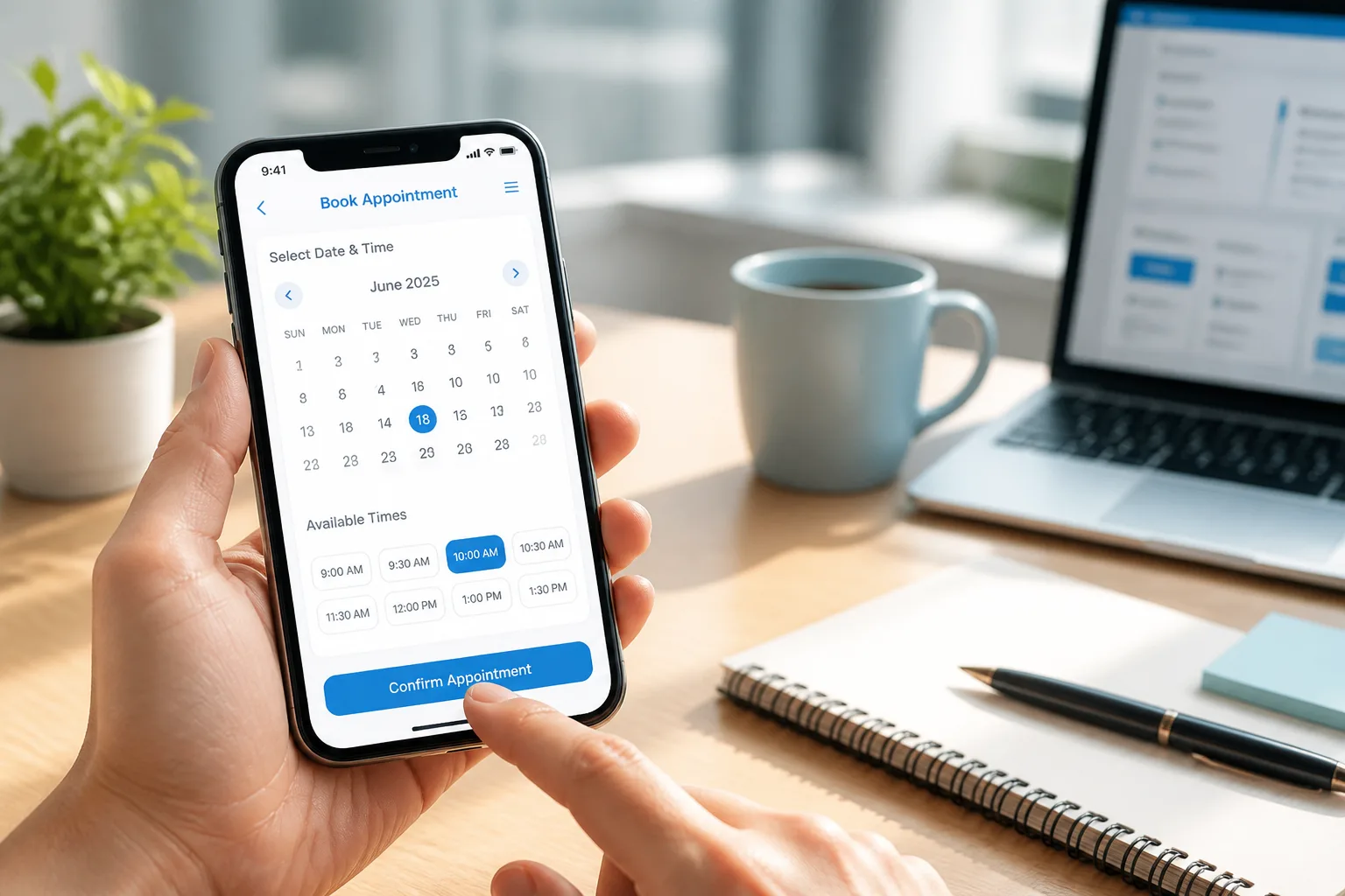 Custom Appointment Scheduling App Development