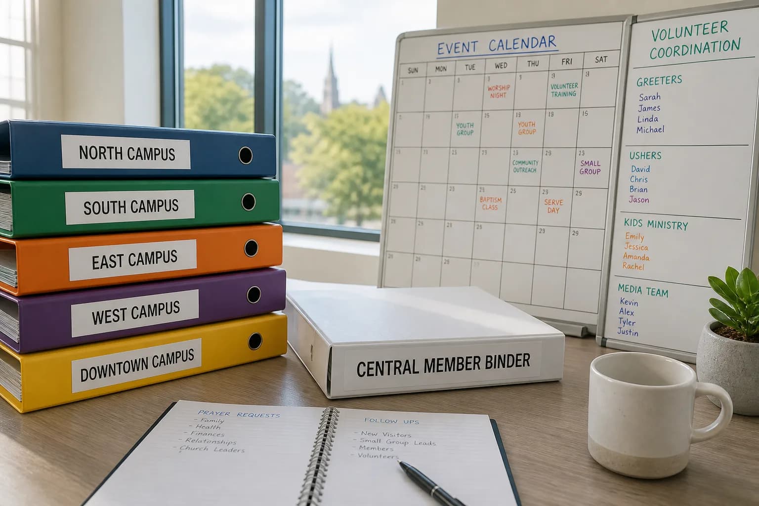 Multi Campus Church Management Platform
