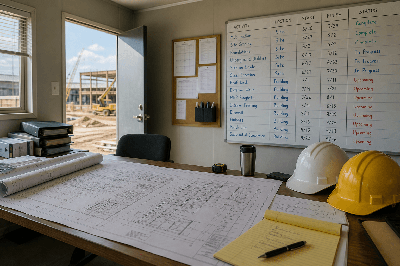 Construction Project Management App Development
