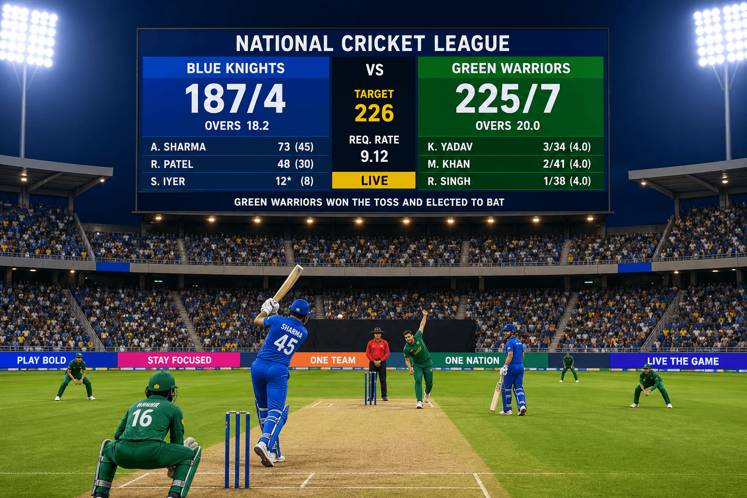 National Cricket League Scoring Platform