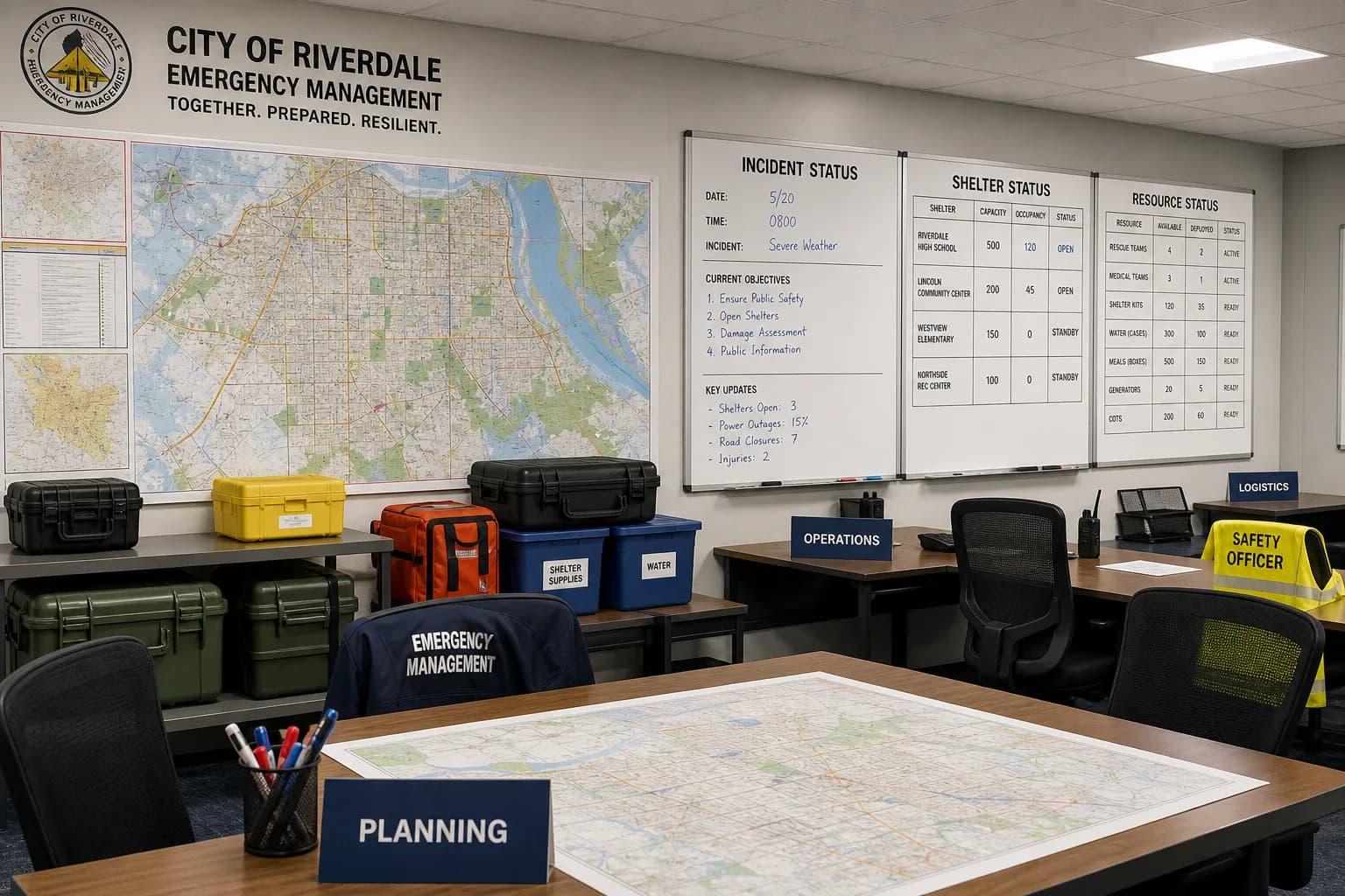 Municipal Emergency Management Platform