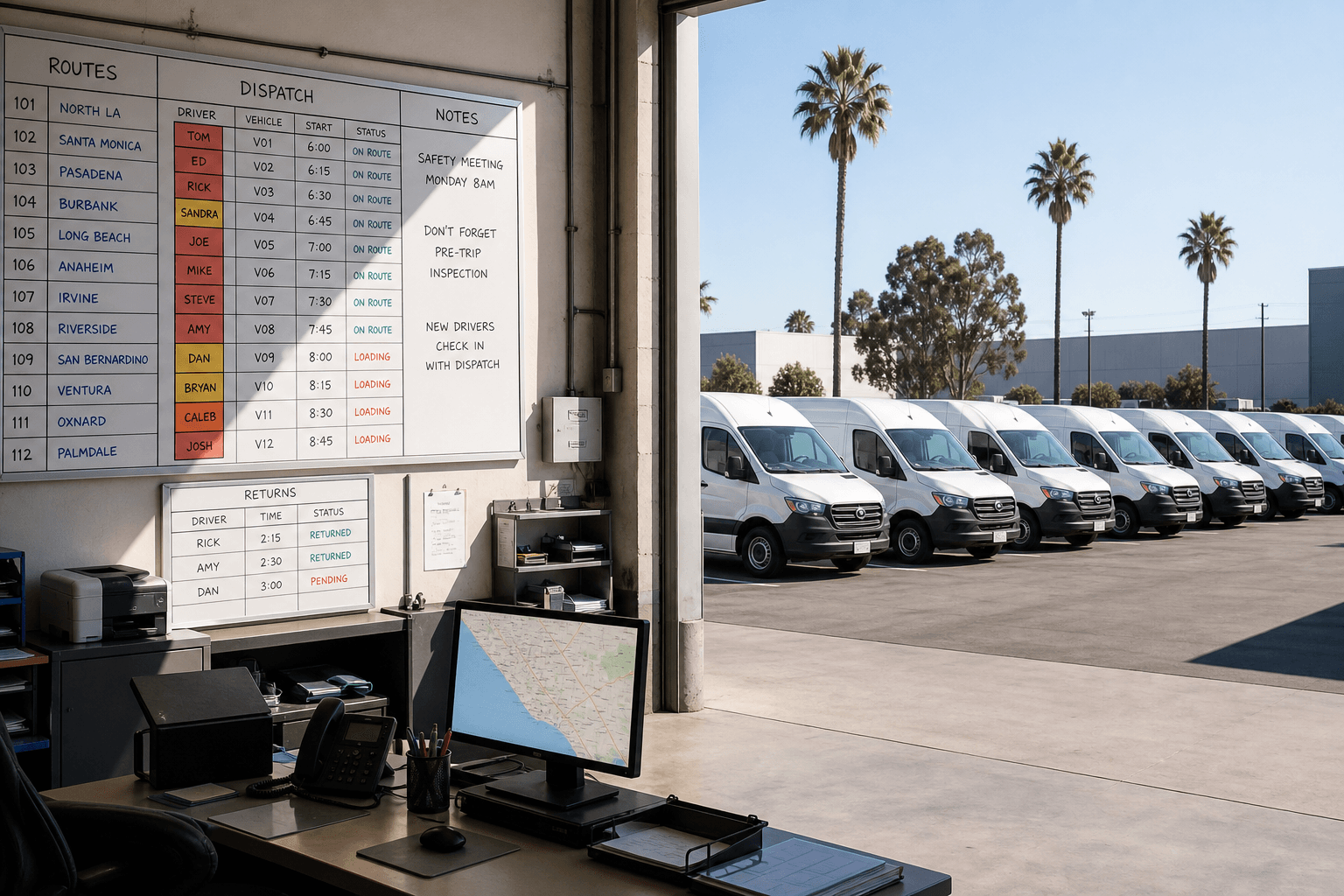 Fleet Management Driver Platform