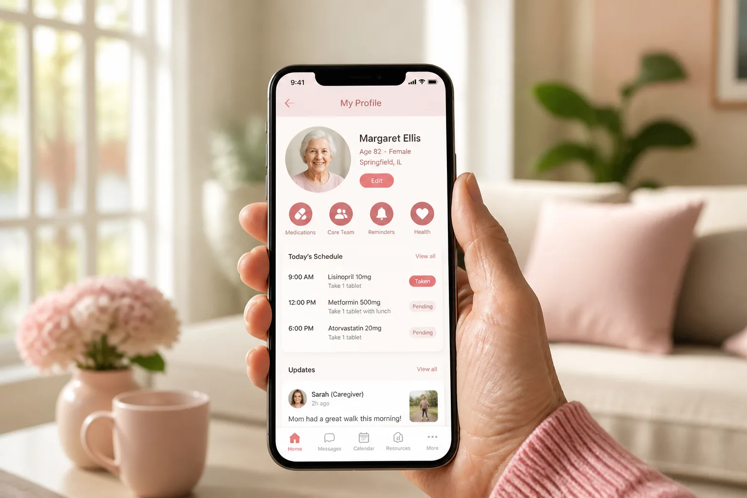 Custom Elder Care App Development