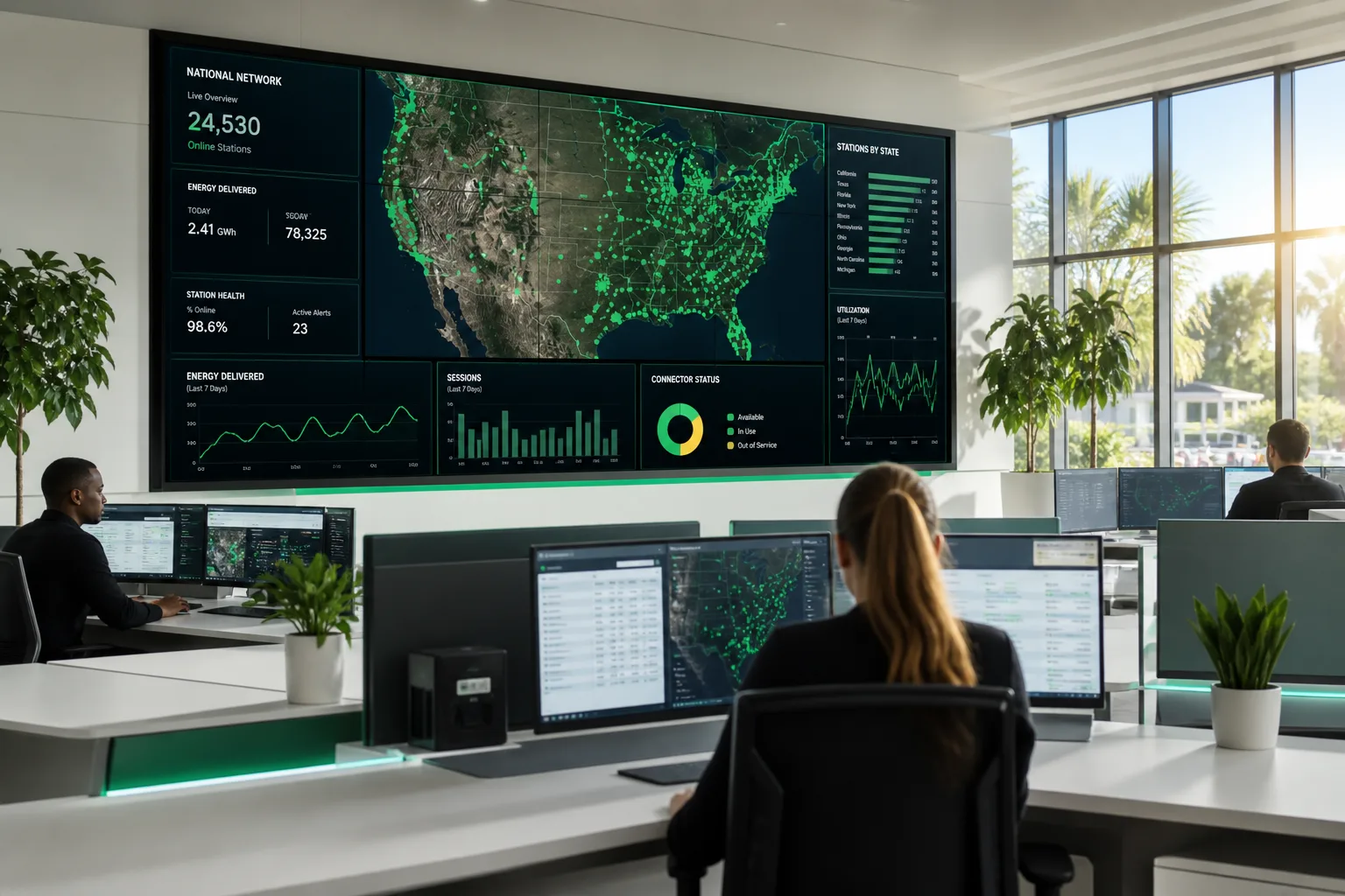 National EV Charging Network Platform