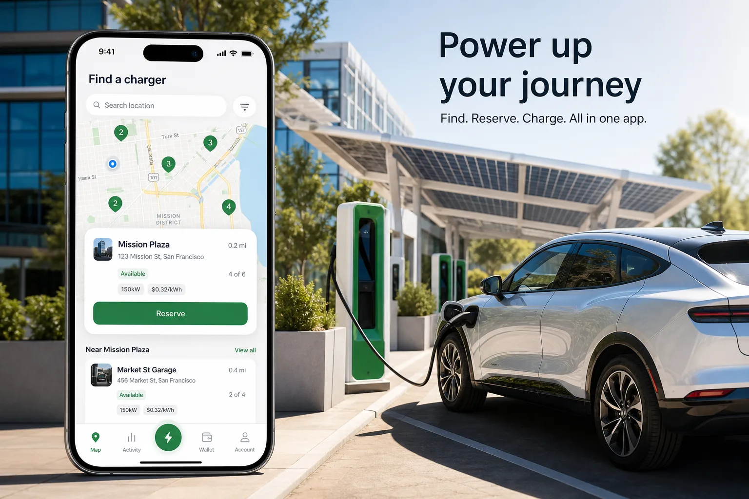 Custom EV Charging App Development