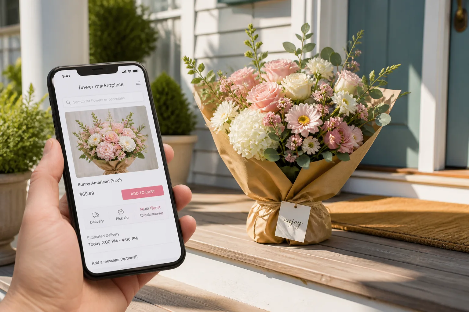 Flower Delivery Marketplace