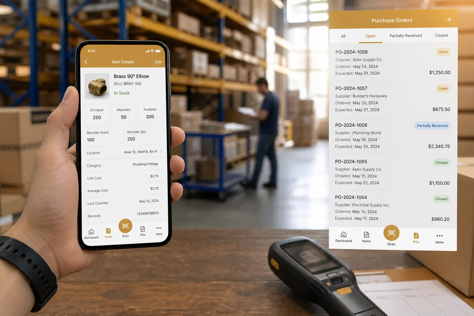 Custom Inventory Management App Development