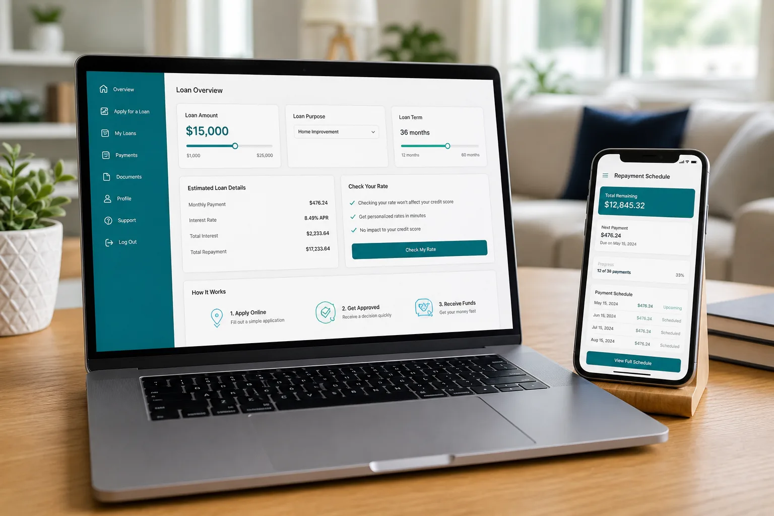 Digital Personal Lending Platform