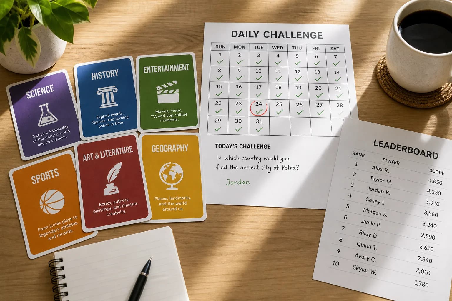 Interactive Trivia Quiz Platform