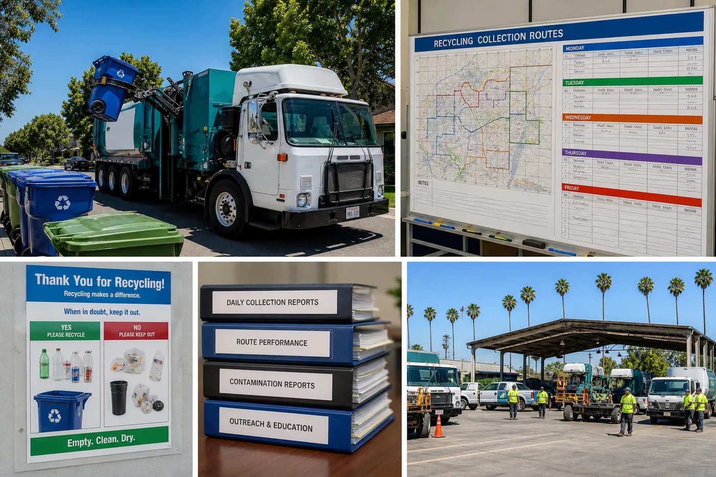 Municipal Recycling Operations Platform
