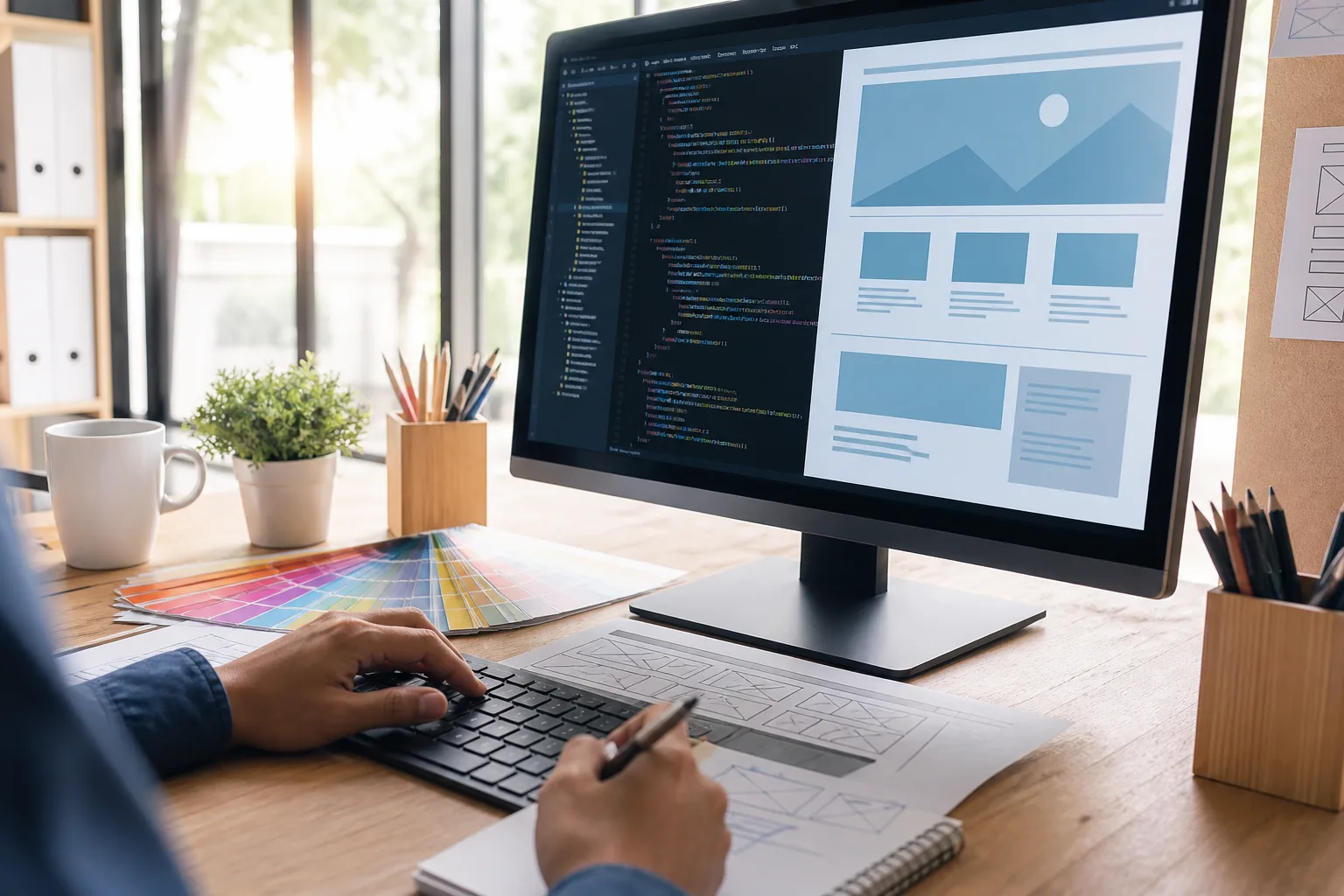 Frontend development for full stack applications