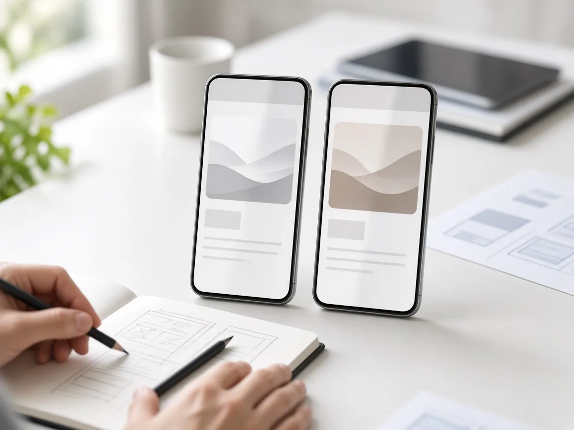 User focused mobile app design