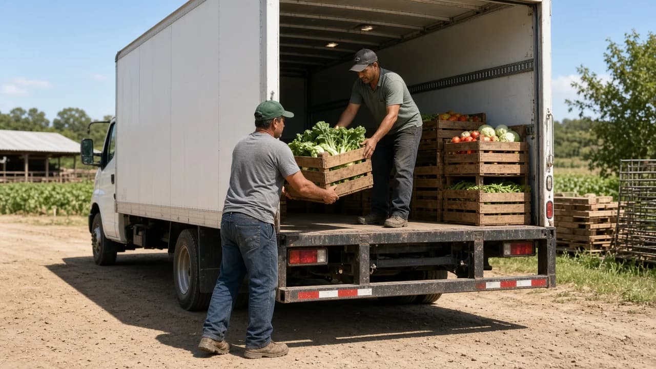 Agricultural Supply Chain Platform