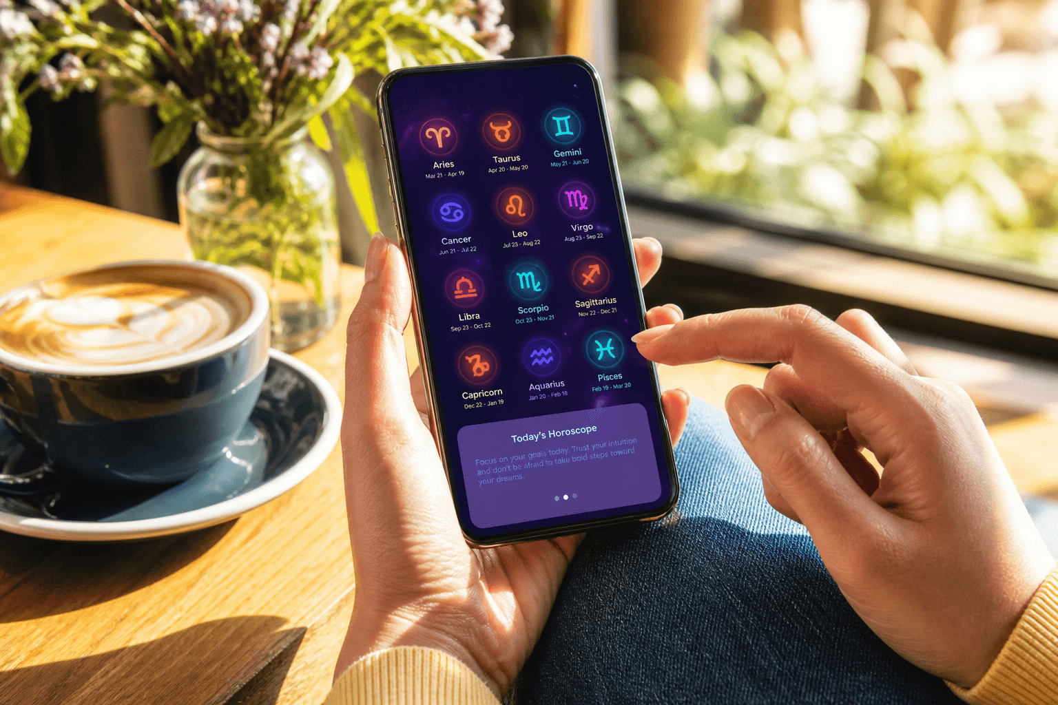 Horoscope app development with personalized zodiac predictions