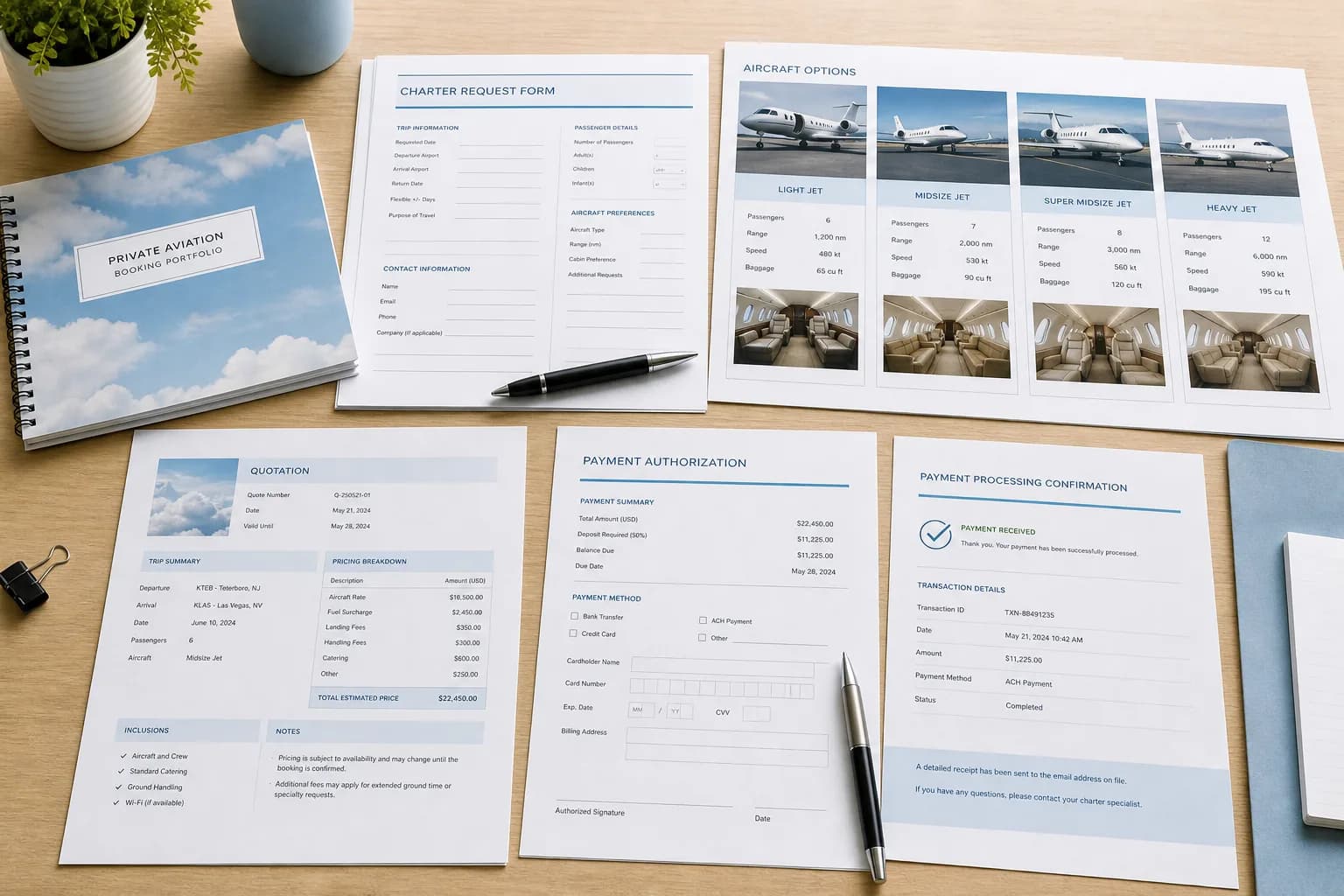 Private Aviation Booking Platform