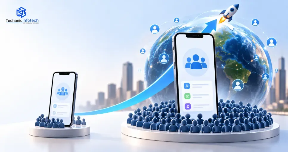 How to Scale a Mobile App From 10,000 to 1 Million Users: Complete Architecture Guide