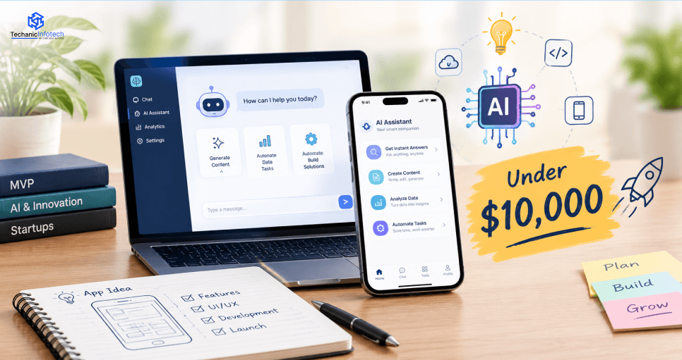 AI App Development Under $10,000: A Practical Guide for Startups