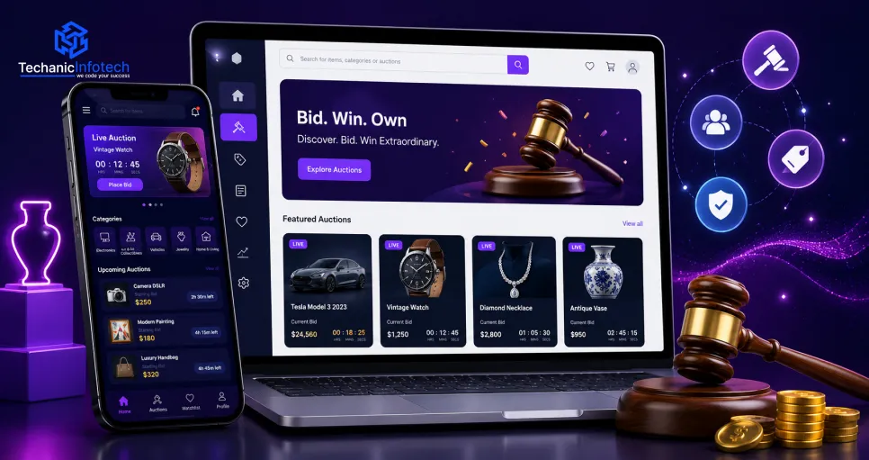 Auction App Development: Features, Benefits & Cost Guide (2026)
