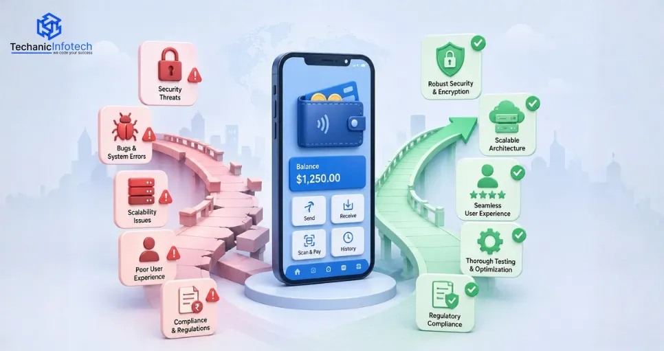 Common eWallet App Development Challenges & Their Solutions