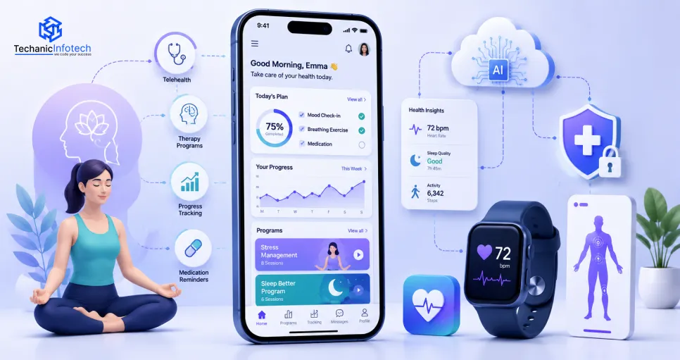Digital Therapeutics App Development: Features, Cost, and Architecture