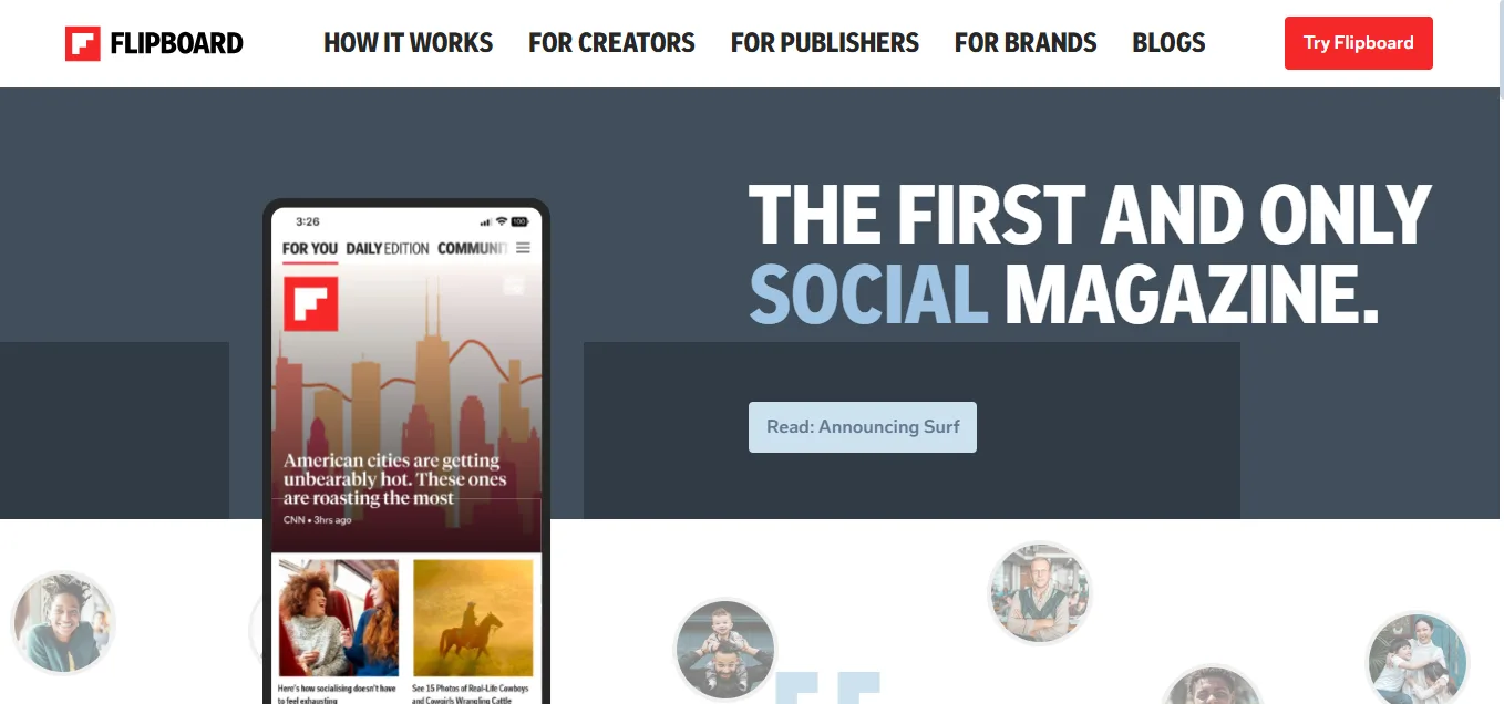 Flipboard a Pinterest Alternatives