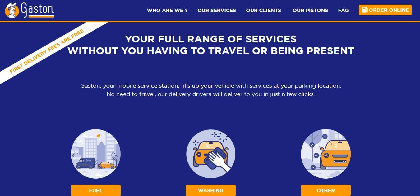 Gaston Fuel Delivery App