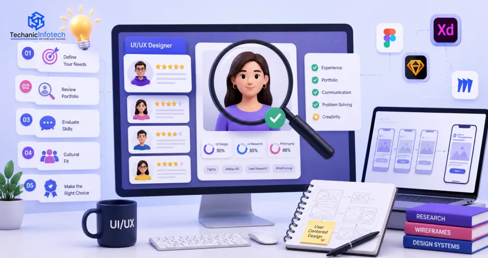 How to Choose the Right UI/UX Designer for Your Startup?