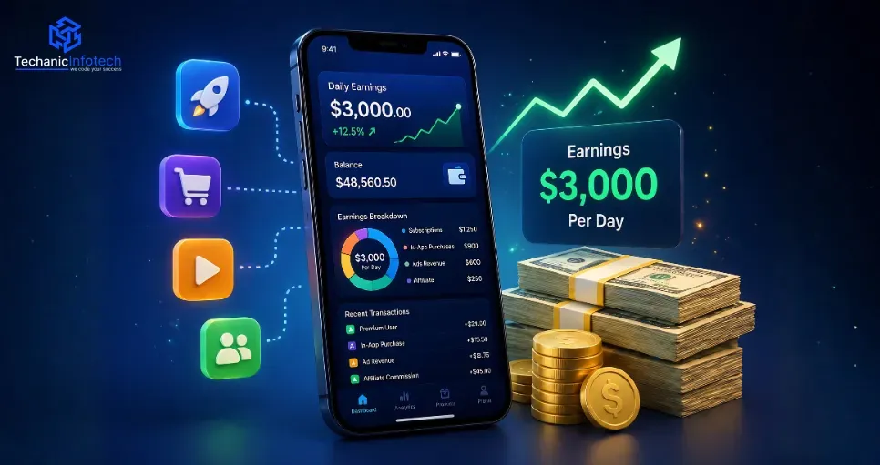 How to Generate $3,000 Per Day with Mobile Apps in 2026