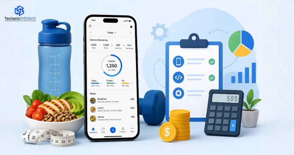 MyFitnessPal Like App Development Cost: Complete Guide for 2026