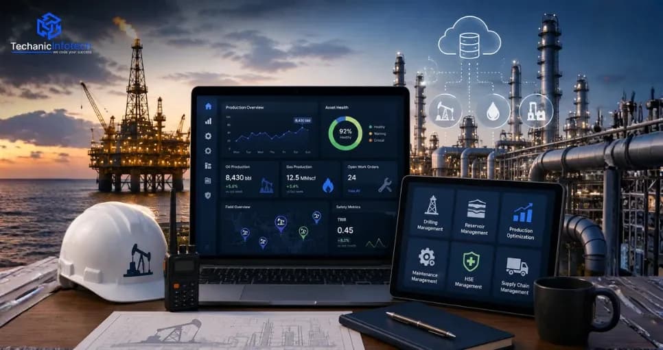 Oil and Gas Software Development: Cost, Features, and Steps
