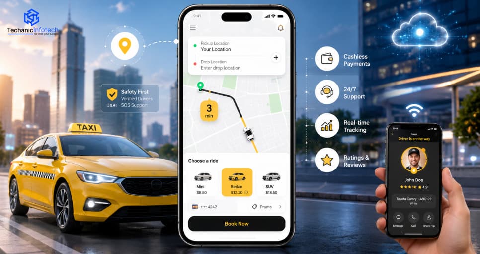 Top Taxi Booking App Features to Include in 2026