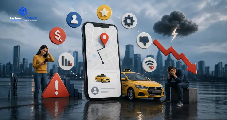 Why Taxi Booking Apps Fail: Top 10 Reasons