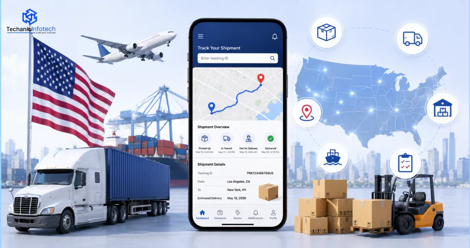 Top Logistics App Development Companies in USA to consider in 2026