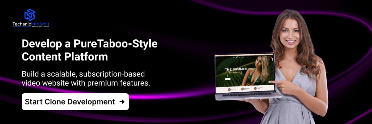 Adult Website Development Like Puretaboo