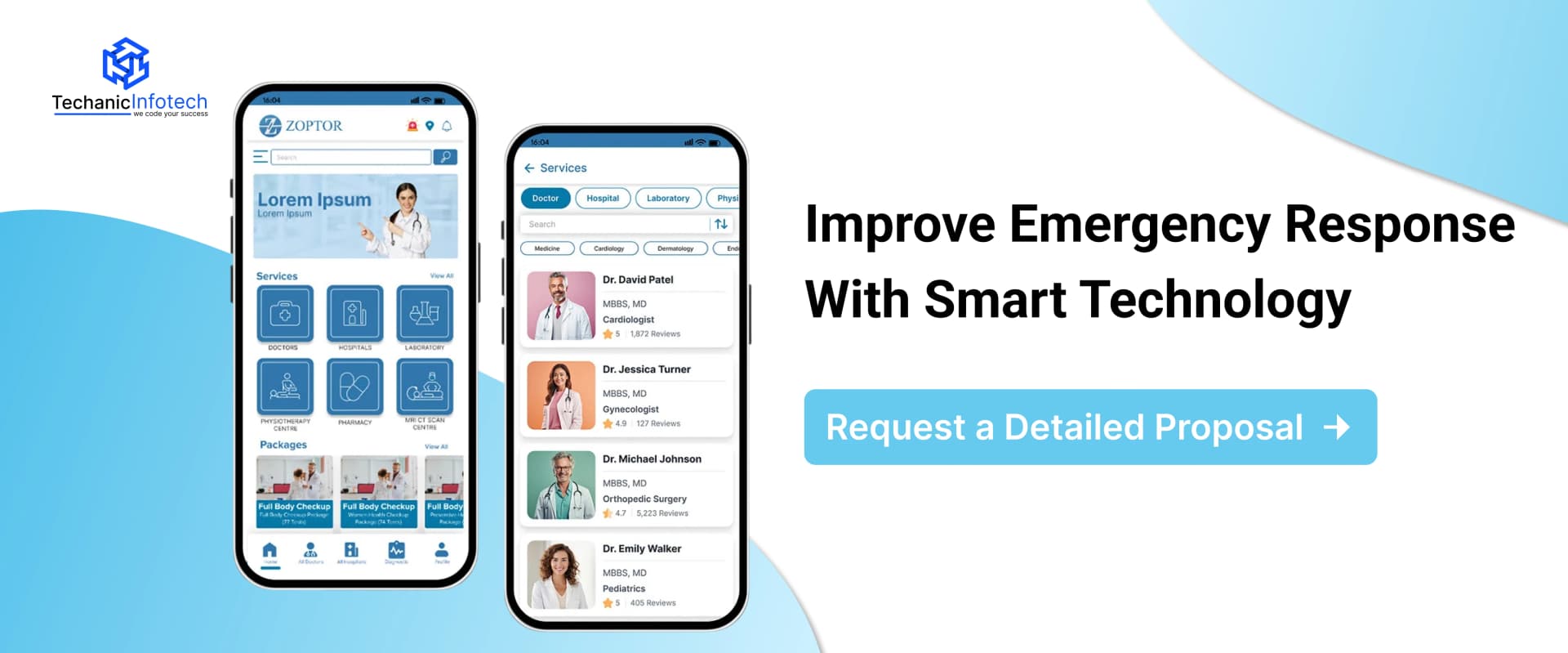 Ambulance Booking App Development CTA