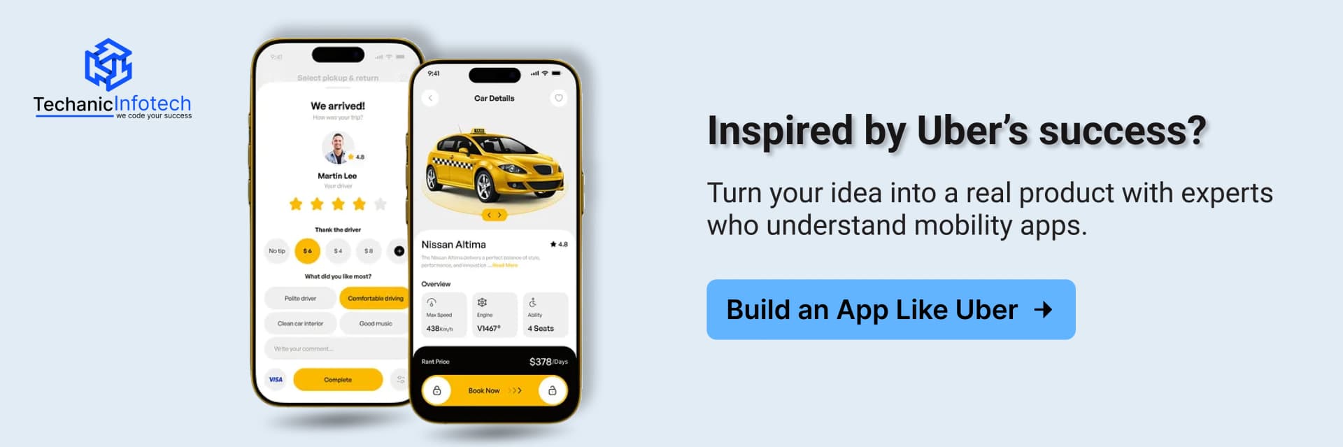 Uber Clone App Development C TA