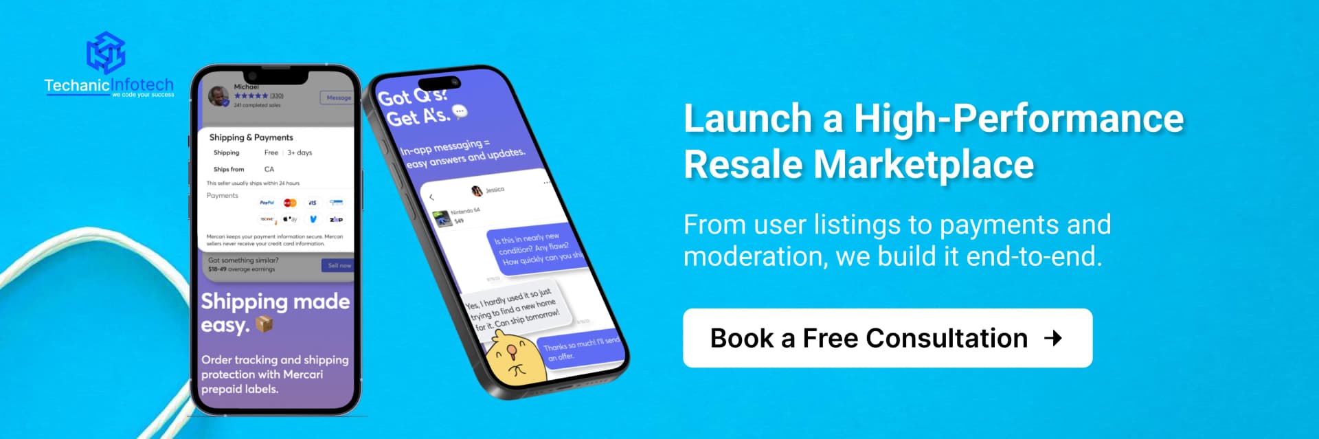 Mercari App Development CTA