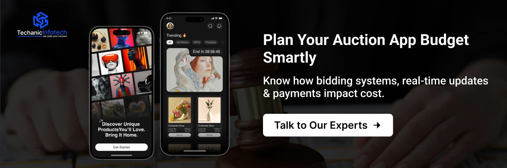 Auction App Development CTA