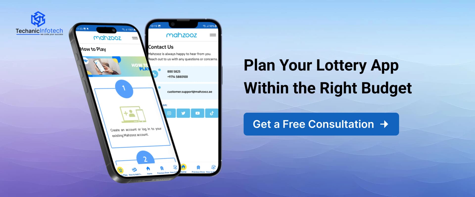 Lottery App Development CTA